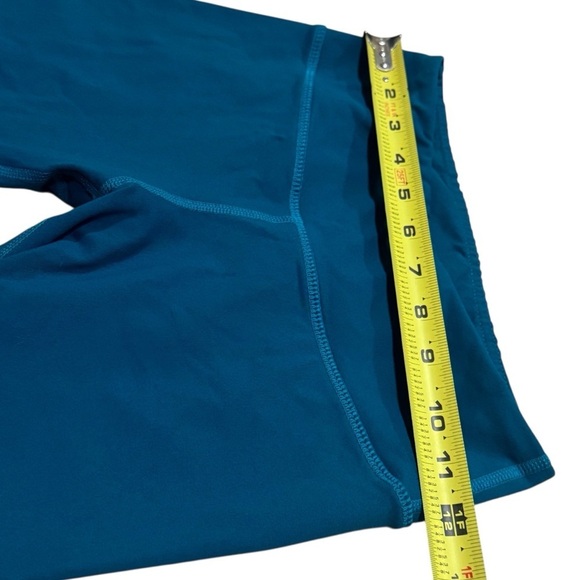 Buffbunny Teal Crop Athletic Comfort Leggings Size XS - Picture 6 of 8